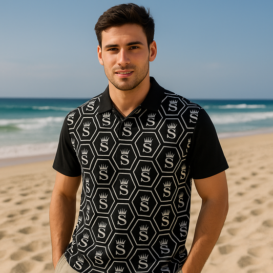 The Crowned Hex – Signature Polo by Schmitz